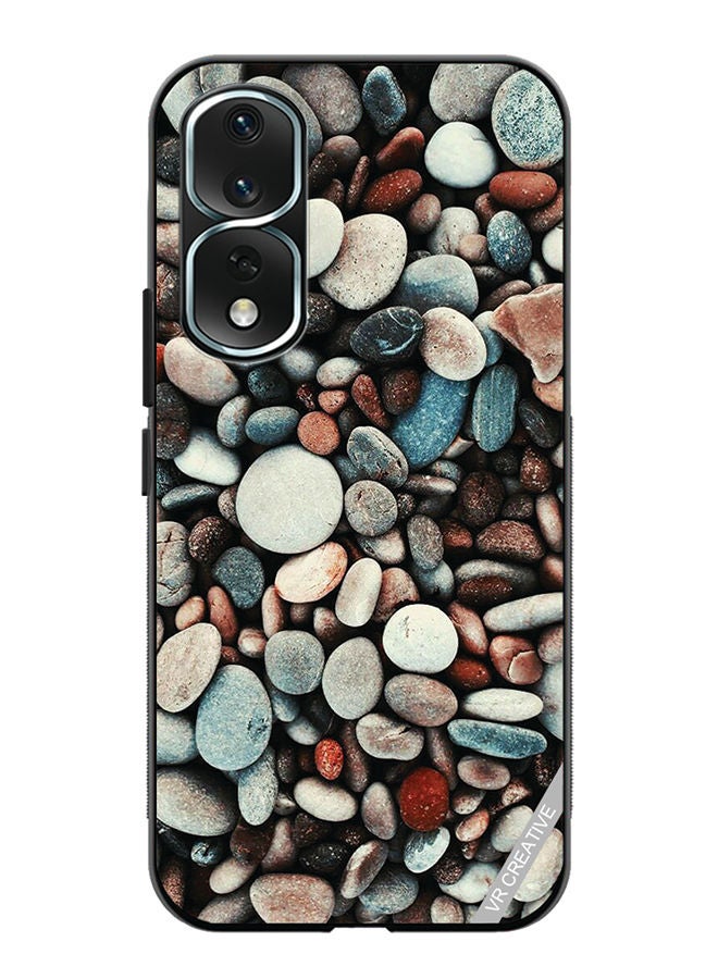 VR CREATIVE Protective Case Cover For Honor 80 Pro Pebbles Design Multicolour - Image 1