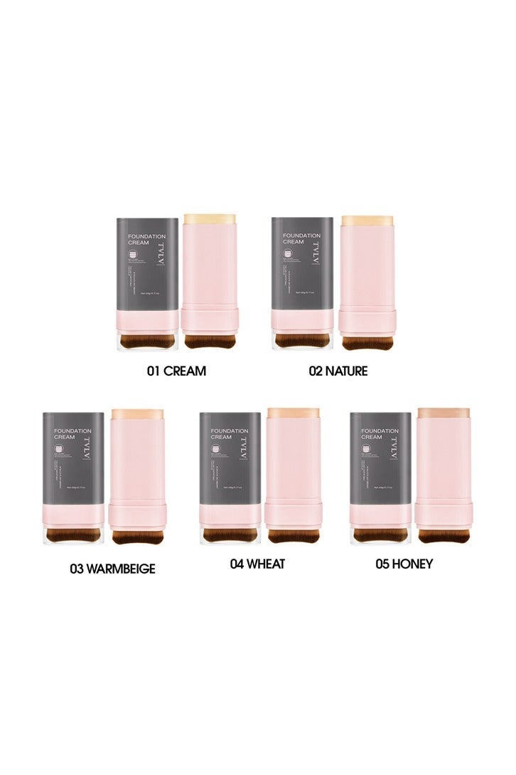 تي في ال في [مخفي مضاد للماء] 2-in-1 مخفي & Foundation Stick ضدّ الماء، مقاوم للعرق 04#WHEAT/ - Image 4