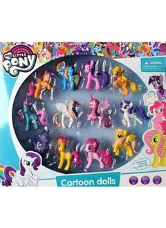 my little Pony My Little Pony Set of 12 Figure Toy Pony 
