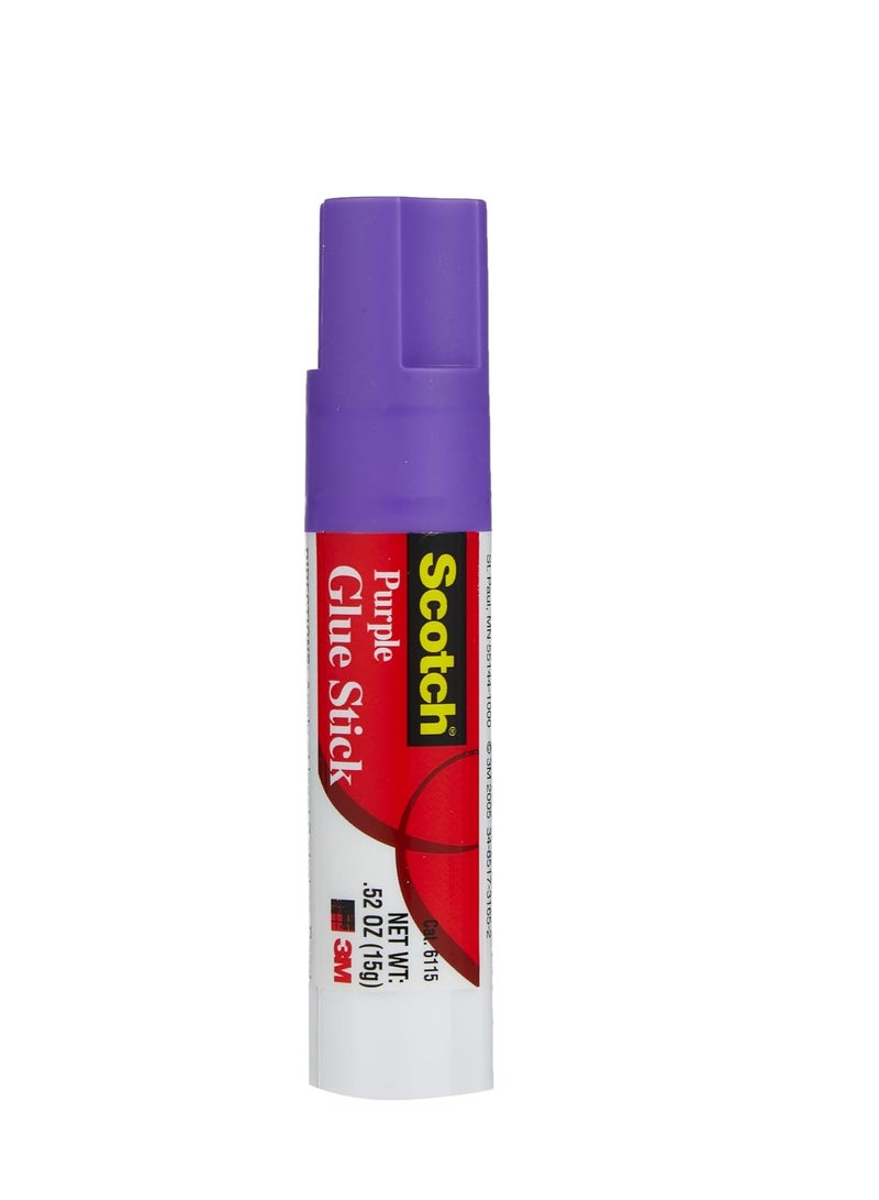 Scotch Purple Glue Stick .52OZ (15GRAM) - Image 1