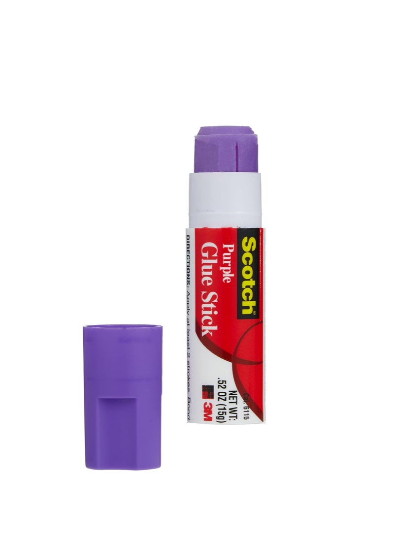 Scotch Purple Glue Stick .52OZ (15GRAM) - Image 3