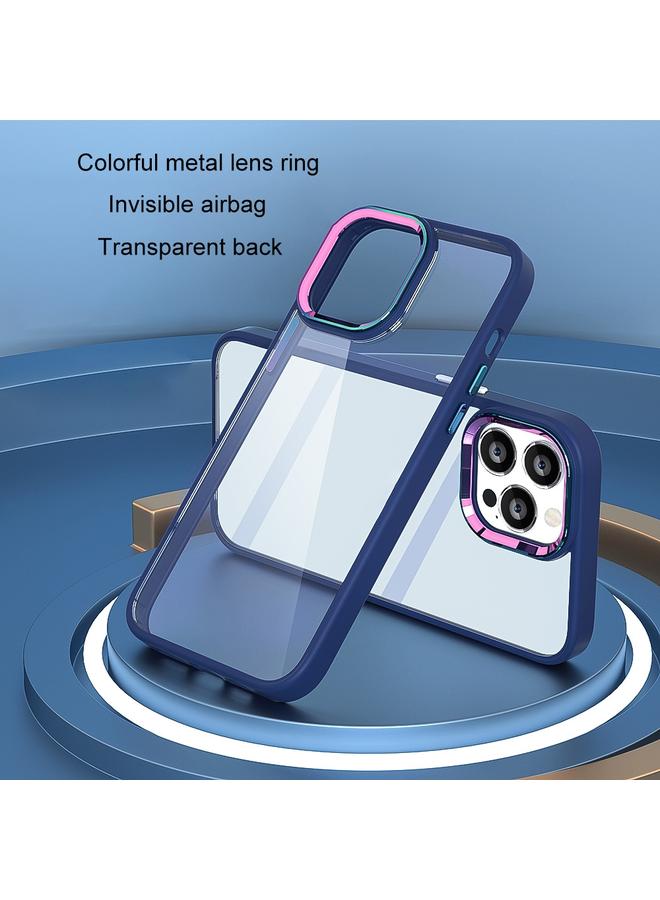 Zaboon Case For iPhone 13 Colorful Metal Lens Ring Phone Case - Image 4