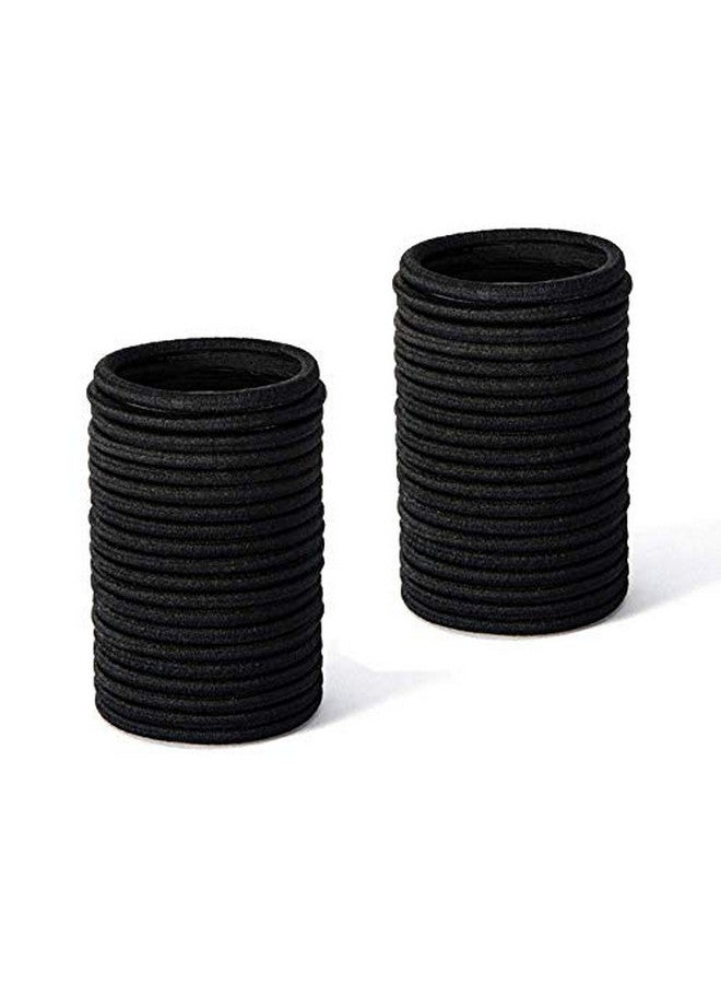 Shidara Elastic Hair Bands, No metal Hair Elastics Hair Ties Ponytail Holders Hair Bands Bulk, for Thick Curly Straight Hair Women and Girls | Multi | 100 Pieces - Image 1