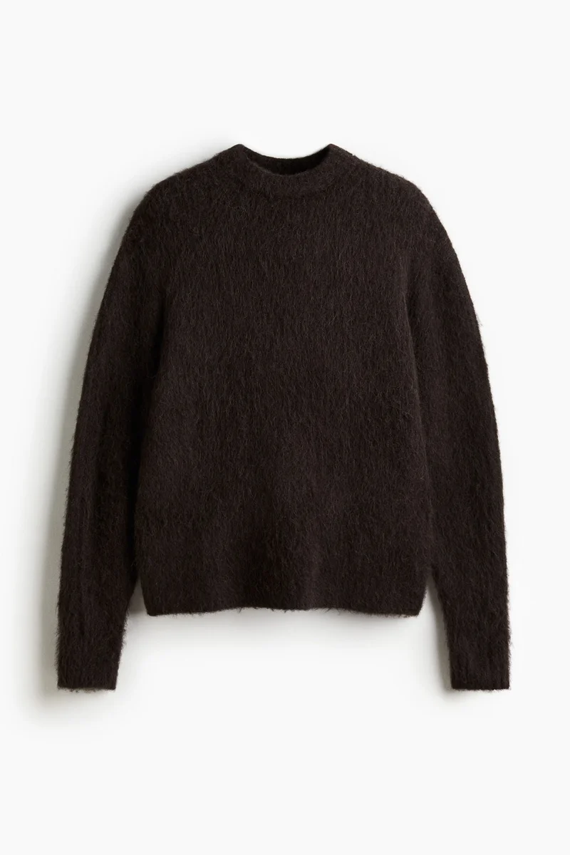 H&M  Loose Fit Fuzzy jumper for Men | Best Price UAE