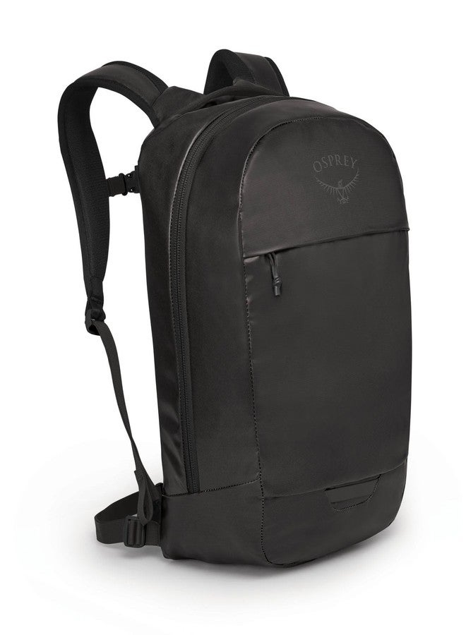 Osprey Transporter Panel Loader Unisex Lifestyle Pack Black - O/S - Image 1