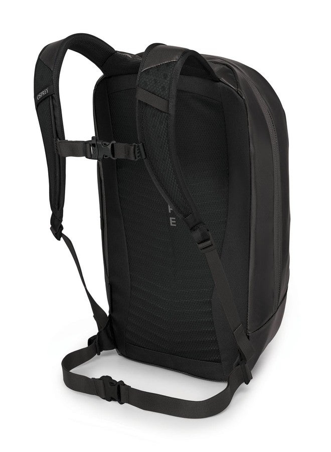 Osprey Transporter Panel Loader Unisex Lifestyle Pack Black - O/S - Image 3