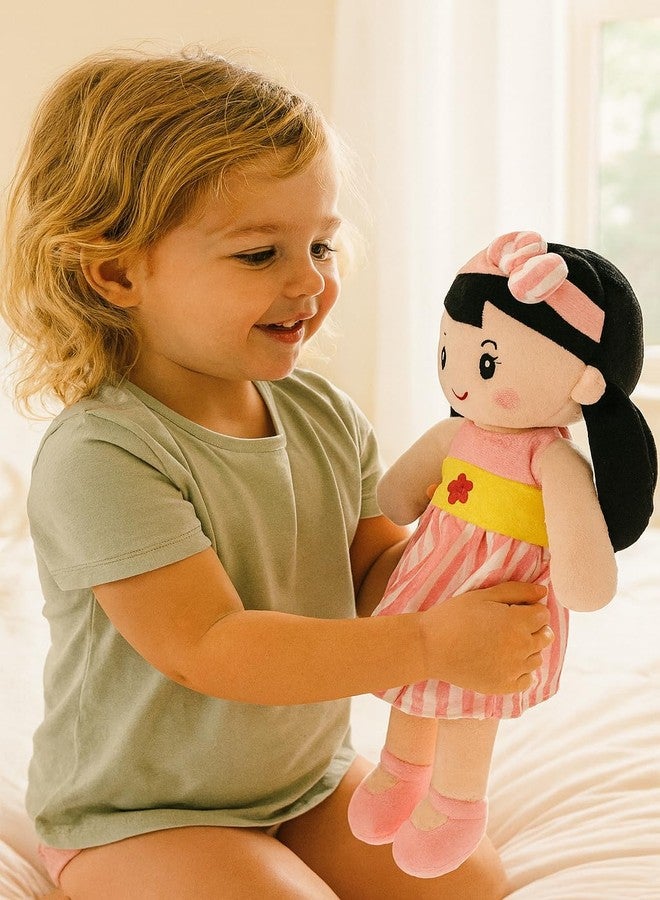 Fun4you Soft Baby Doll - Plush Toy for Girls - Safe and Imaginative Play | Stuffed Doll for Girls | Plush Toy for Kids | Helps to Learn Role Play Safe for Kids Made in India Pink (80 cm) (Pack of 1) - Image 3