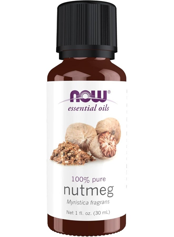 Essential Oils 100% Pure Nutmeg Oil 1Fl Oz 30Ml Spicy Nutty Soft Sweet Aroma