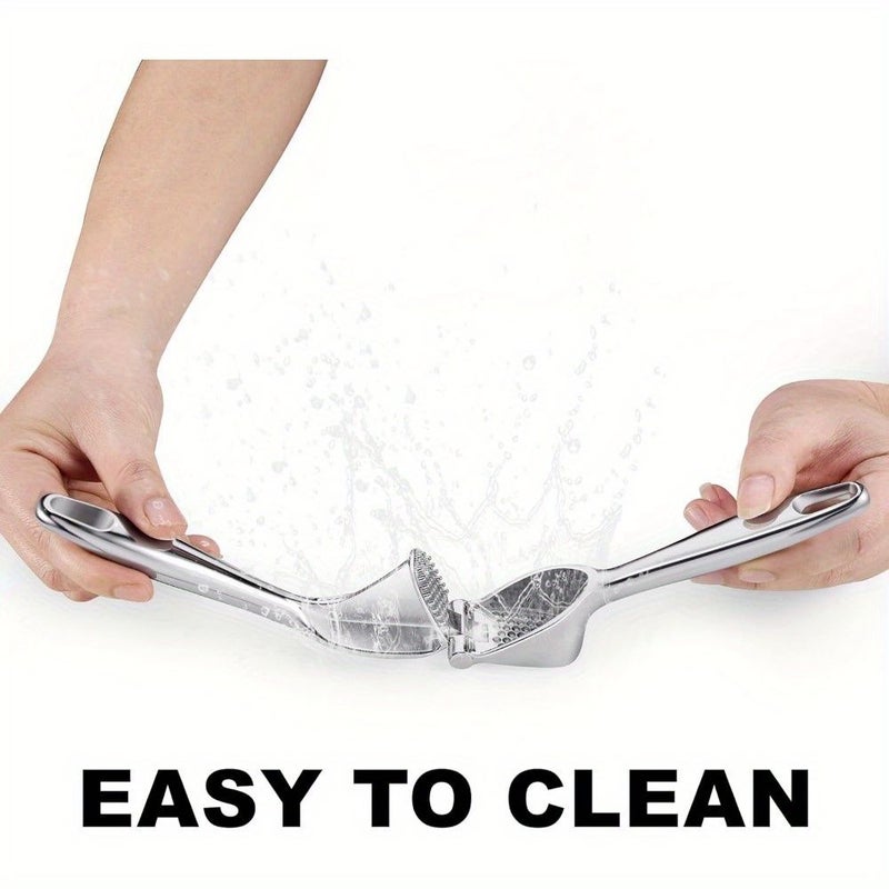 Stainless Steel Garlic Press 1 Squeezer Rust Resistant Kitchen Tool - Image 5