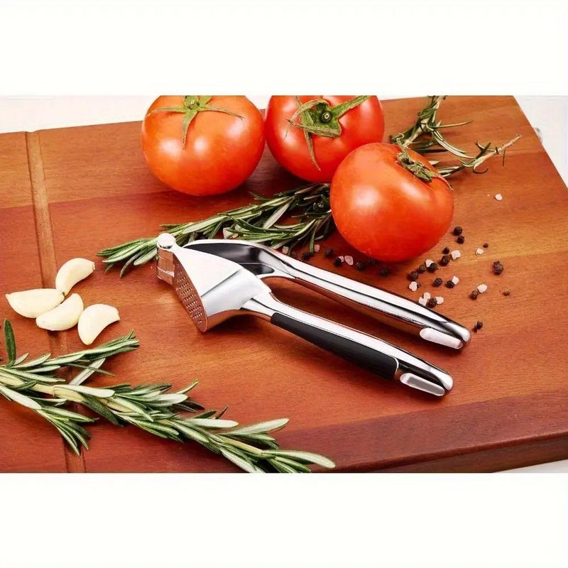 Stainless Steel Garlic Press 1 Squeezer Rust Resistant Kitchen Tool - Image 2