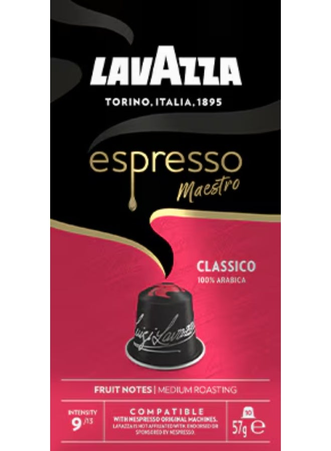 NESPRESSO Espresso Classico Coffee Capsules 10 Capsules