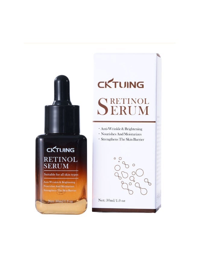 CKTUING Retinol Serum for Face – Anti-Aging Serum with Retinol, Hyaluronic Acid, and Vitamin E for a More Youthful Feel – Anti Aging Retinol Serum for Skin Repair, Fine Line & Wrinkles 1 fl oz - Image 1
