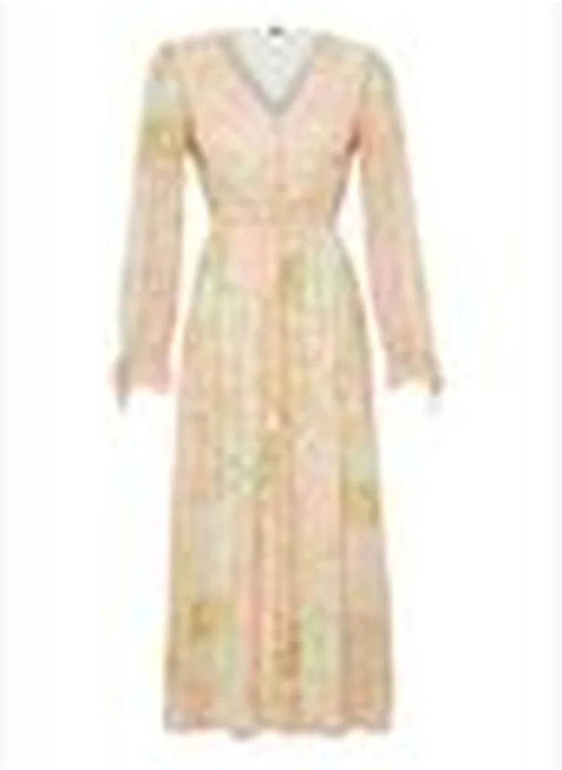 trendyol Powder Woven Maxi Dress