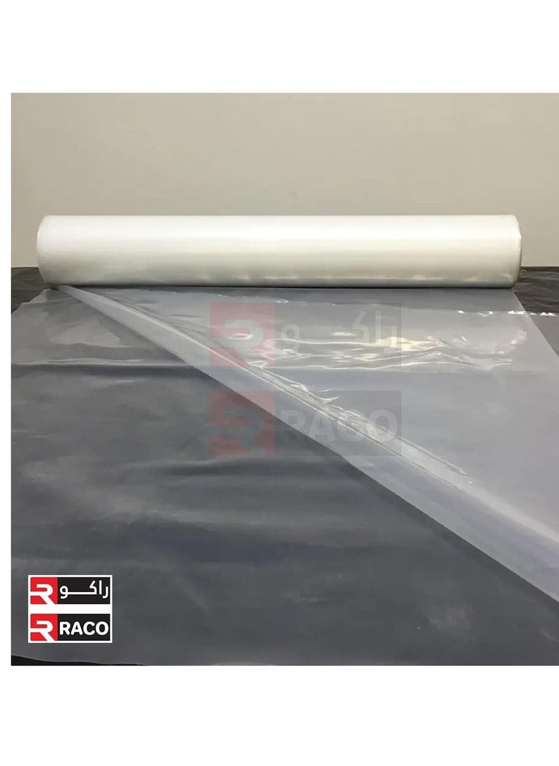 RACO RACO Durable Polythene Sheet Roll for Floors and Furniture Protuct from Dust and Water when Painting and Decorating (800G, 10M)  - Image 2
