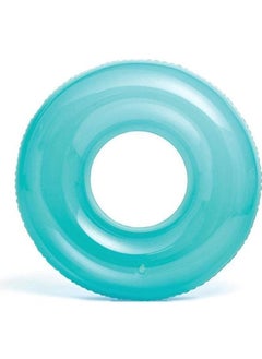 SUKILO Transparent Swim Tube – 51cm Inflatable Pool Float Ring for Kids & Adults, Clear Swim Ring for Summer Water Fun, Lightweight & Durable PVC Float  - Image 3