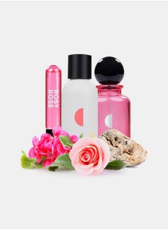 Candy Addict Rosy Rose Trio Set - EDP 50 ml + Hair Mist 50 ml + Perfume Oil 10 ml  - Image 2