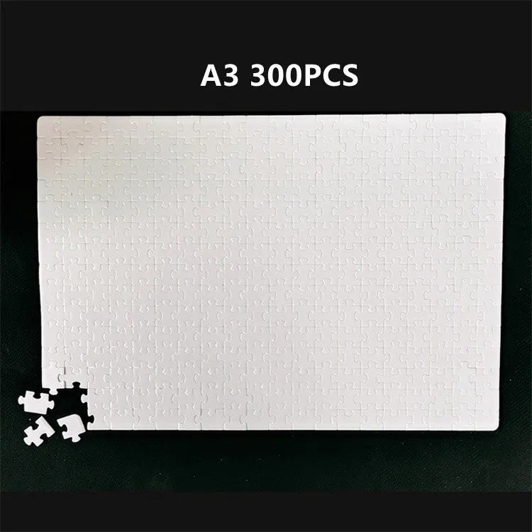 Bluejw A3 A4 A5 Sublimation Blank Puzzles Jigsaw Educational Games for Kids - Image 1