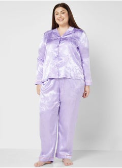 CHELSEA PEERS Printed Shirt & Pyjama Set  - Image 5