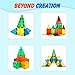 Gemmicc Magnetic Tiles Magnet Toys Building Blocks for Kids STEM Approved Educational ToysMagnet Puzzles Stacking Blocks for Boys Girls72 PCS Advanced Set - Image 4
