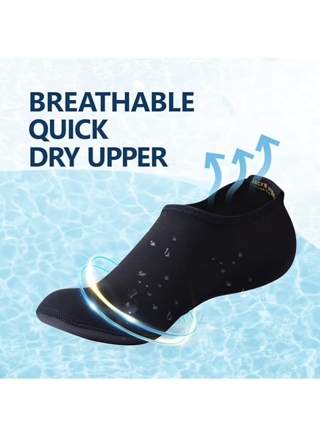 HI-FINE Water Shoes for Women Men Swim Shoes Water Socks for Cruise Essentials Swimming Aqua Beach Pool Yoga Surf - Image 4