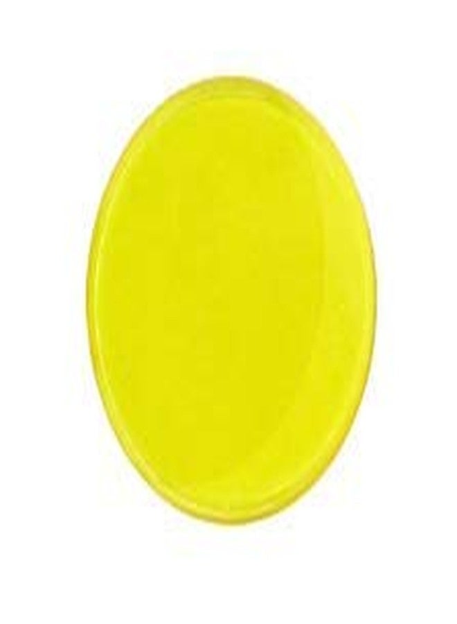 Regal Games Regal Bingo Plastic Bingo Chips 500 Pcs - Clear Transparent Counters Game Chips Set for Board Game - Fun Family Bingo Night - 3/4 Inch Yellow Color - Image 3