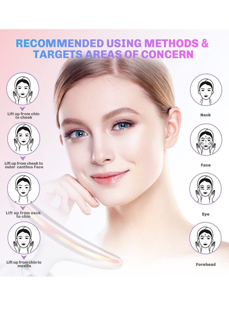 Prime by javaudan Electric Neck Massager Face massager Premium Face Massager Beauty Machine Wrinkle Skin Care Double Chin Vibration Beauty Therapy Massage Remove Fine Lines Neck Skin Tightening Face Lifting Machine  - Image 5