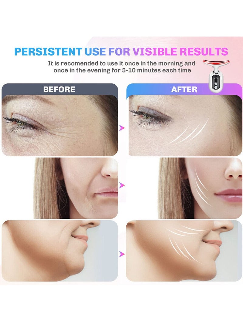 Prime by javaudan Electric Neck Massager Face massager Premium Face Massager Beauty Machine Wrinkle Skin Care Double Chin Vibration Beauty Therapy Massage Remove Fine Lines Neck Skin Tightening Face Lifting Machine  - Image 4