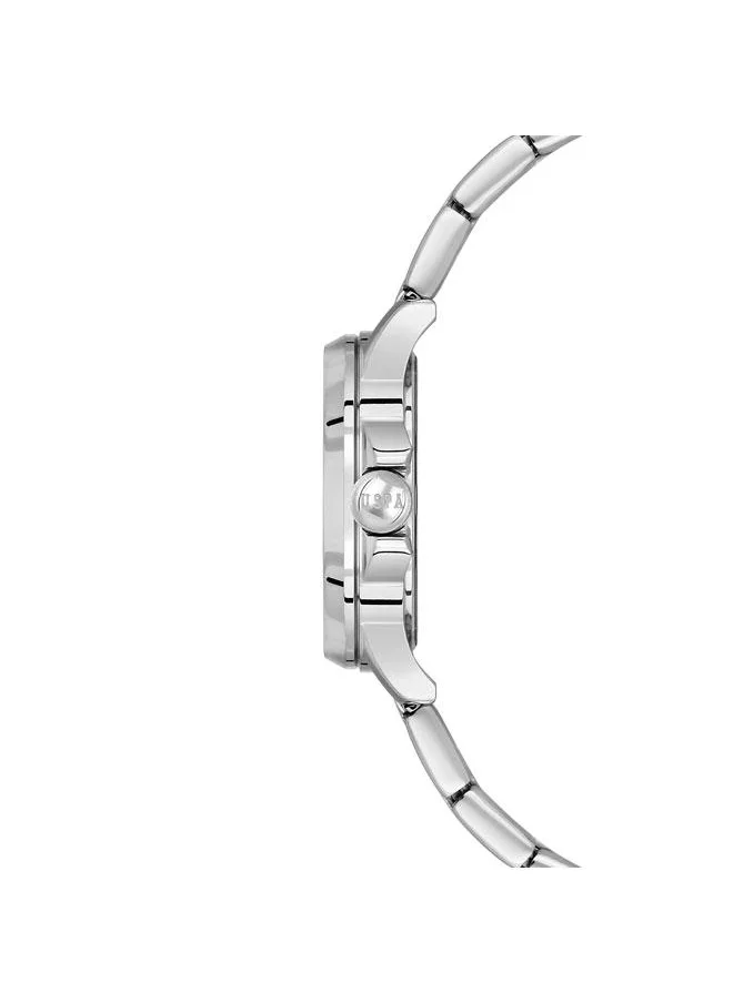 U.S. Polo Assn. Stile 30mm Women's Watch with Silver Dial & Stainless Steel Bracelet