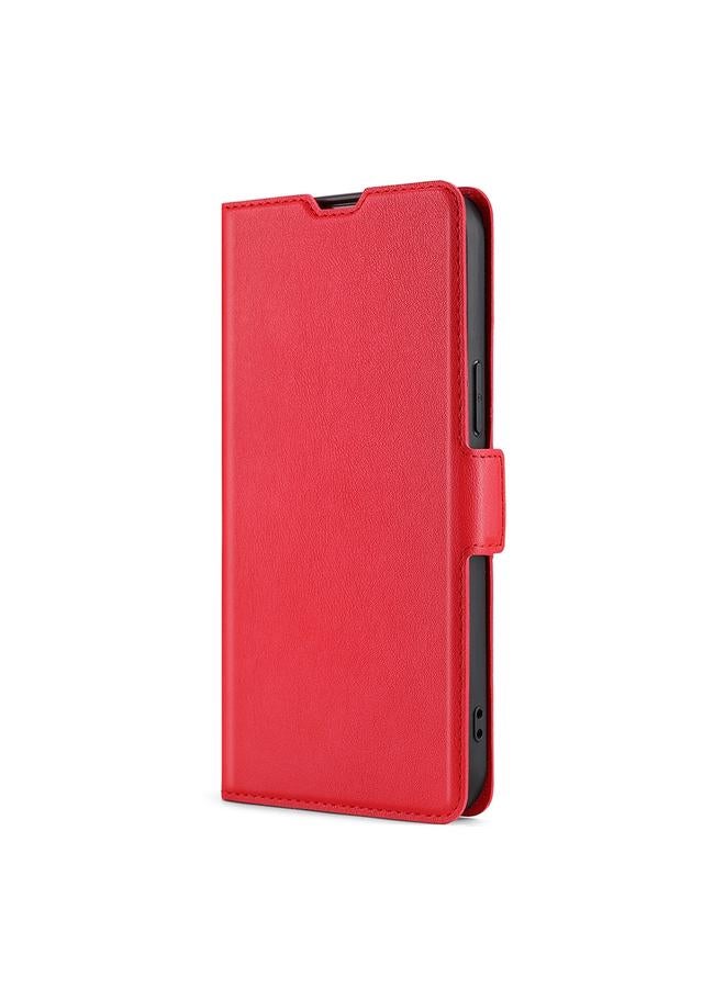 S-TOP Case For iPhone 13 Pro Max Ultra-thin Voltage Side Buckle PU + TPU Horizontal Flip Leather Case with Holder & Card Slot - Image 2