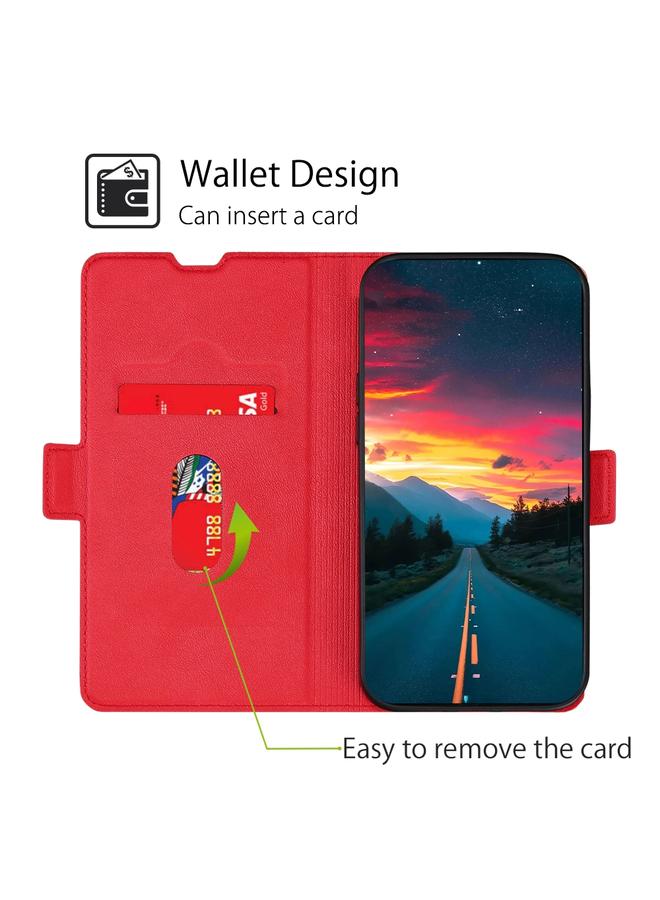 S-TOP Case For iPhone 13 Pro Max Ultra-thin Voltage Side Buckle PU + TPU Horizontal Flip Leather Case with Holder & Card Slot - Image 4