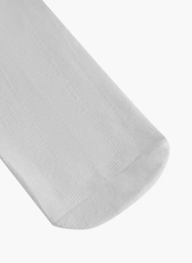 Little Missy Non-Terry Ankle Length Socks - Set of 3