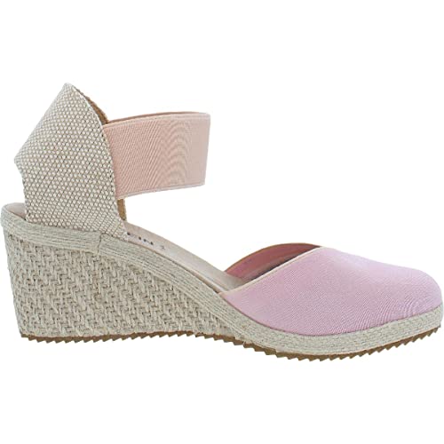 Anne Klein ZOEY ESPADRILE WEDGE,BLUSH,7.5 - Image 2