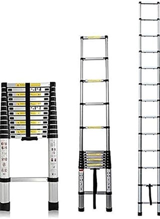 Portable Multi-Use Extension Telescopic Ladder Silver 3.8meter - pzsku/ZBC3A3E50D043A5EE7C65Z/45/_/1698049334/d4122726-e267-49c7-a8ef-ff4d9adf1bca