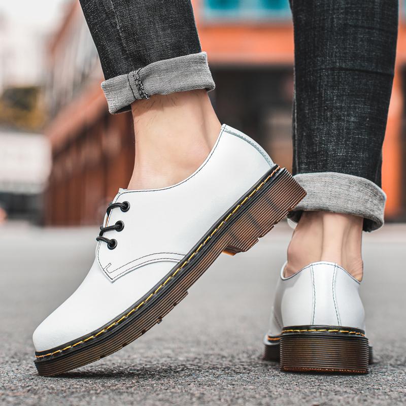 Popular Large Size Genuine Leather Couple Work Shoes - Size Batch - Image 5