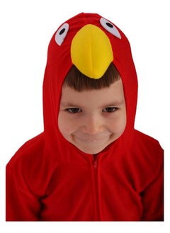 Al Aoyama Parrot Costume for Kids Toddler's Printed Jumpsuit Animal Costume One-piece  - Image 4