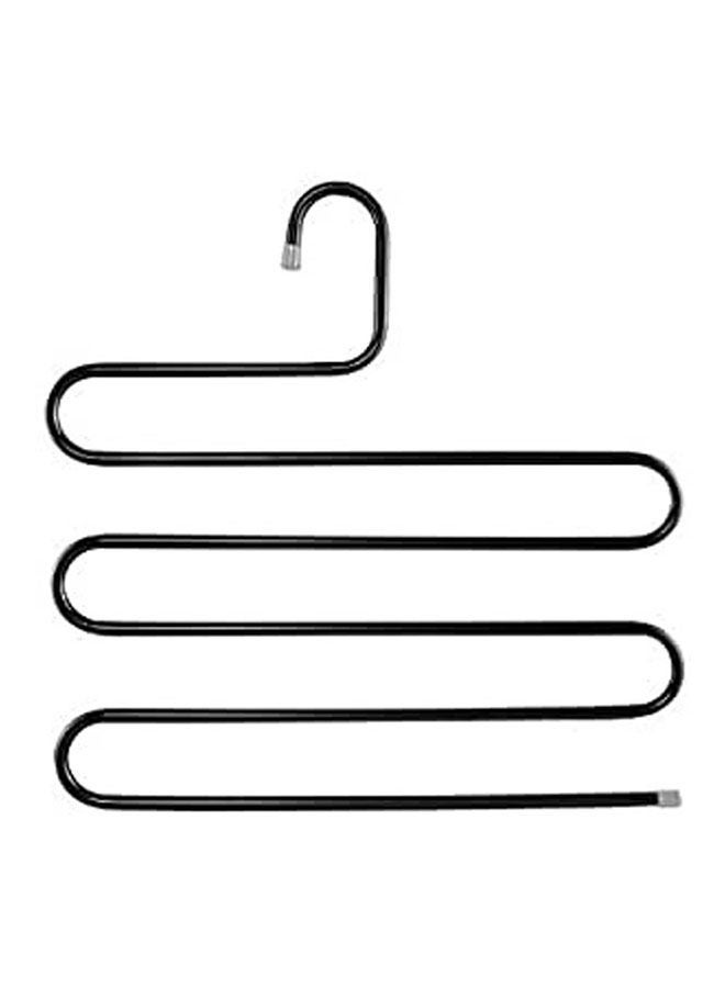 1PCS Magic Pants Hanger Closet Hangers Space Saver Storage Black  - Image 2