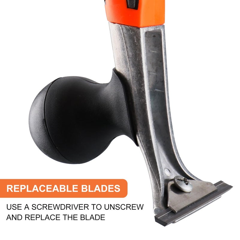 Holdly Premium Ergonomic Carbide Scraper,2-1/2",Scraper Tool for Removing Varnish, Paint, Glue, Resin, Dry Glaze, Stains, Putty, Scratch - Image 3