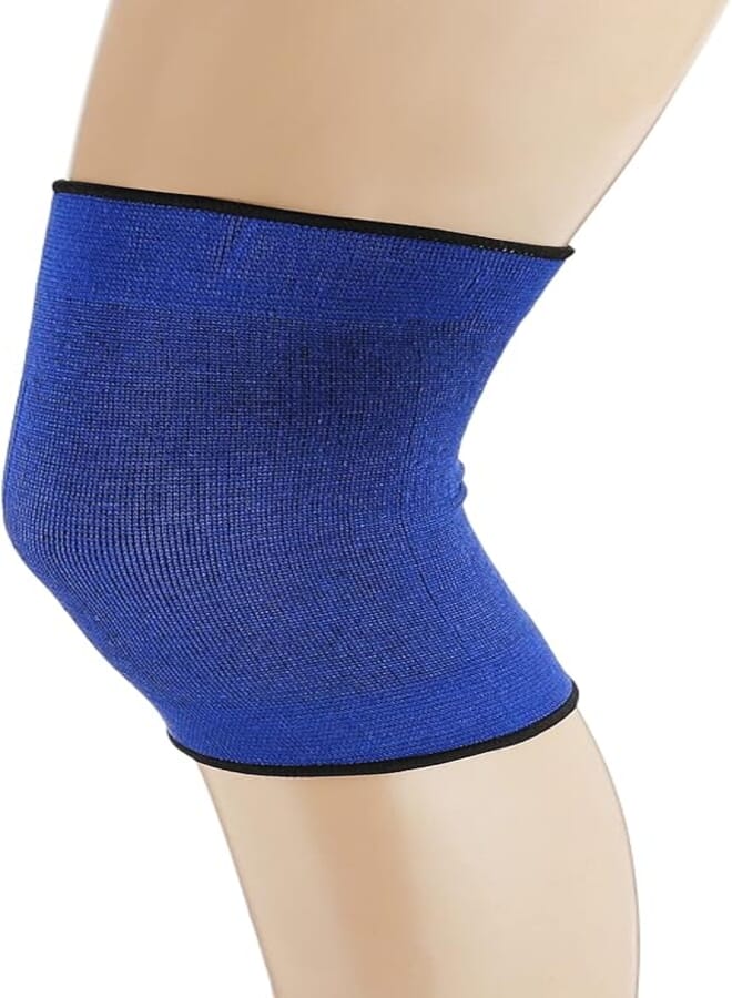 Blue Free Size Stretch Knee Support