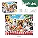 DAGIRT 300 Pieces Puzzles for Adult Dog Jigsaw Puzzles 300 Pieces for Adults Children Seniors Vibrant Imagery Flower Jigsaw Puzzle Challenging Activity Game Gift for Family Friends 205x15 Inches - Image 4