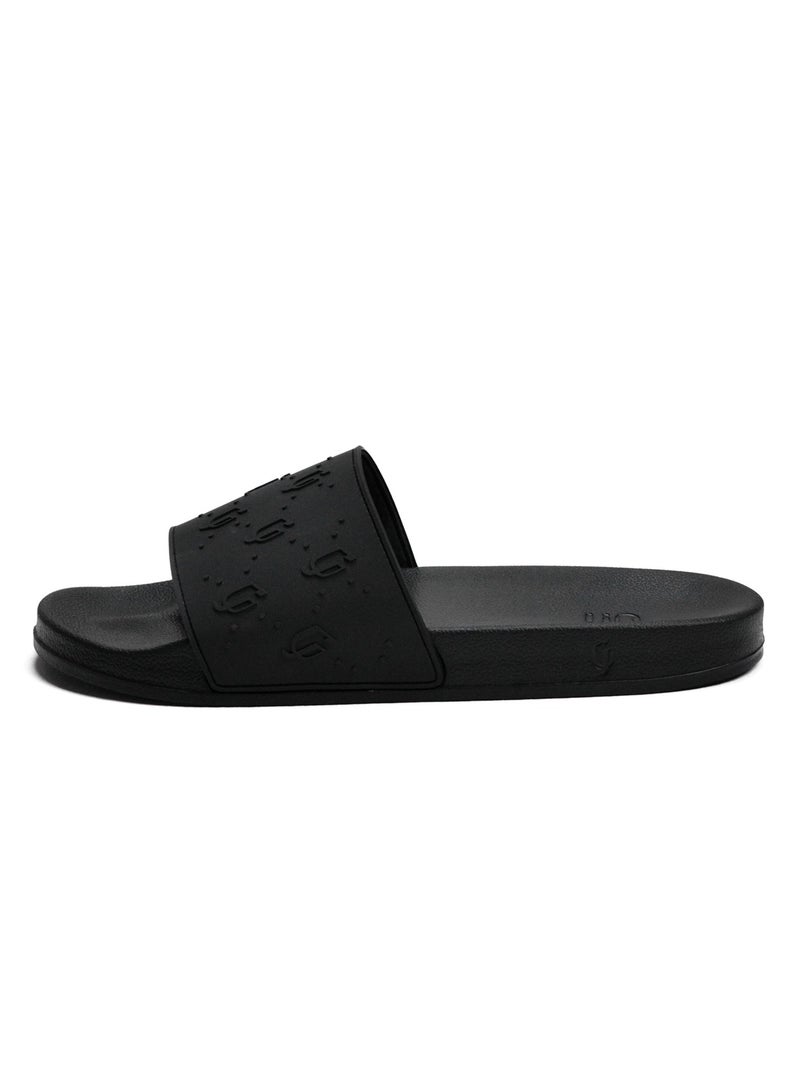 Uji Classic Upper Padding slide slipper  Men - Black - Image 5