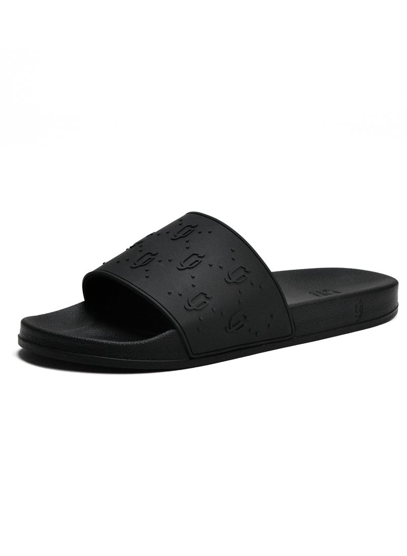 Uji Classic Upper Padding slide slipper  Men - Black - Image 4