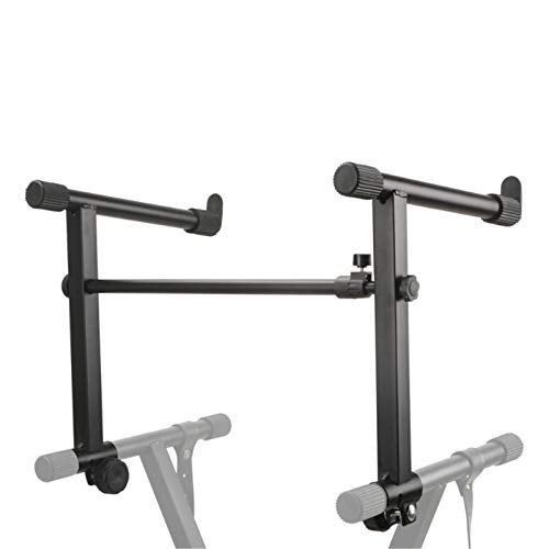 Miwayer Keyboard Stand Extension Adapter, 2 tier Adjustable Width - Image 2
