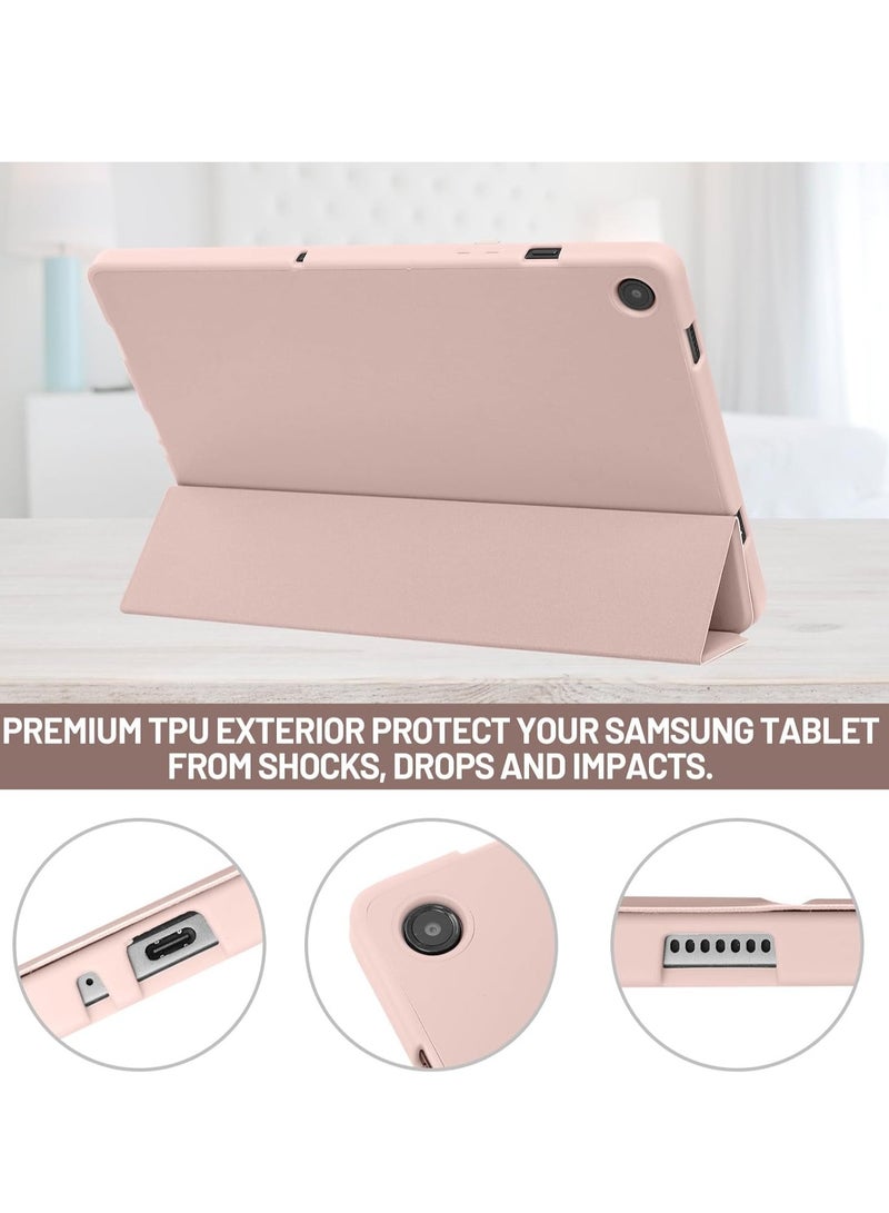 ELTRAZONE Case for Samsung Galaxy Tab A9+ / A9 Plus 11 Inch 2023 – Thin Folio Stand Tablet Protective Case | Multi-Angle Viewing | Auto Wake/Sleep Function | Lightweight, Slim & Durable Design | Pink - Image 5