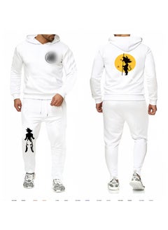 KUYING Dragon Ball Printed Casual Loose Hoodie Set  - Image 1
