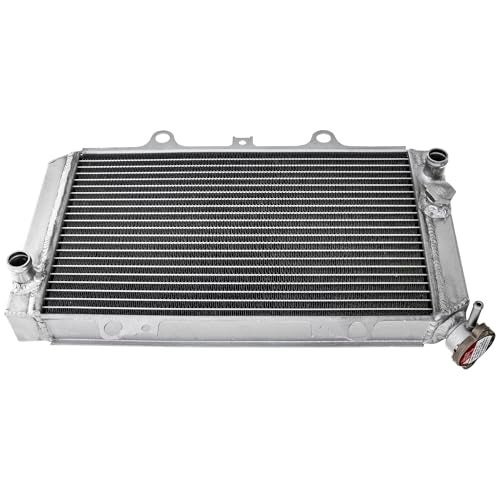 NICHE Radiator for Yamaha Grizzly 660 YFM660 5KM-12461-00-00 2 Row with Cap - Image 4