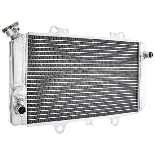 NICHE Radiator for Yamaha Grizzly 660 YFM660 5KM-12461-00-00 2 Row with Cap - Image 1