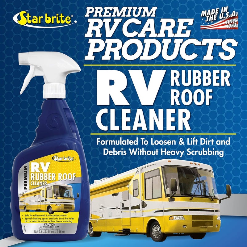Star Brite منظف سقف مطاطي فاخر للمركبات الترفيهية - 32 أونصة (075832) - Image 3