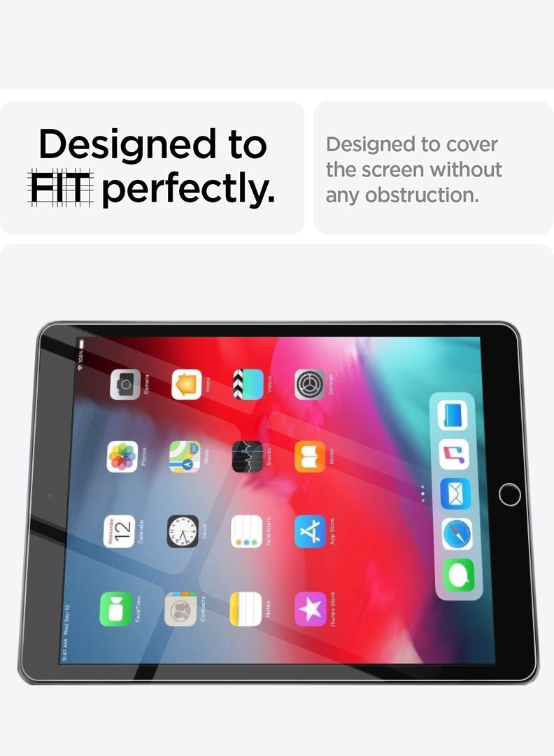 Theodor 3 Pack Screen Protector for iPad 5th/ 6th Generation 9.7 Inch 2018/ 2017, 9H Hardness Tempered Glass, Bubble Free Easy Installation, Full Coverage And Anti Scratch Case Friendly - Image 5