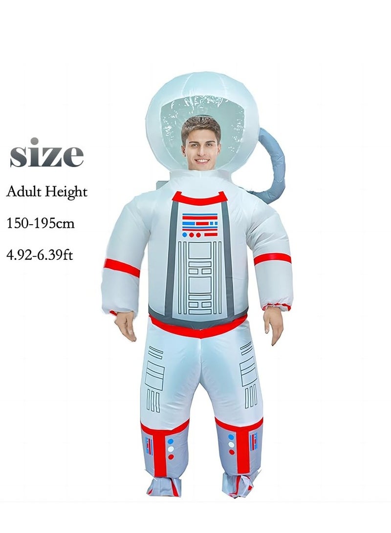 Loquat Astronaut Spaceman Inflatable Costume for Adults Space Suit  Costumes Funny Party Blow up Fancy Dress Outfit - Image 2
