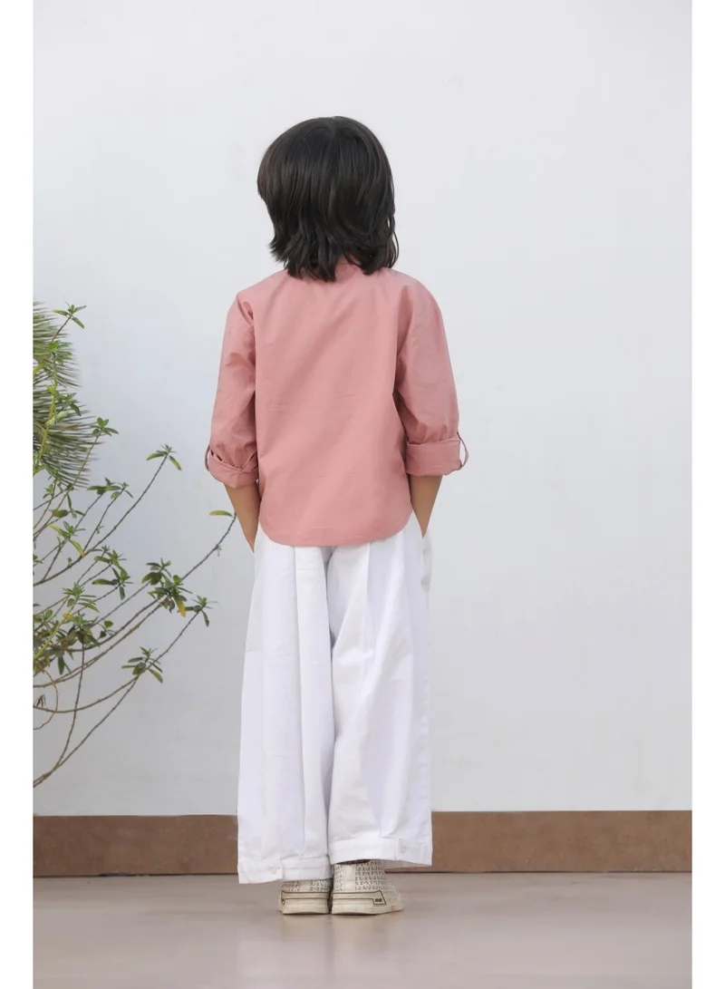 Luxe & Hardy Henry Textured Boys Shirt